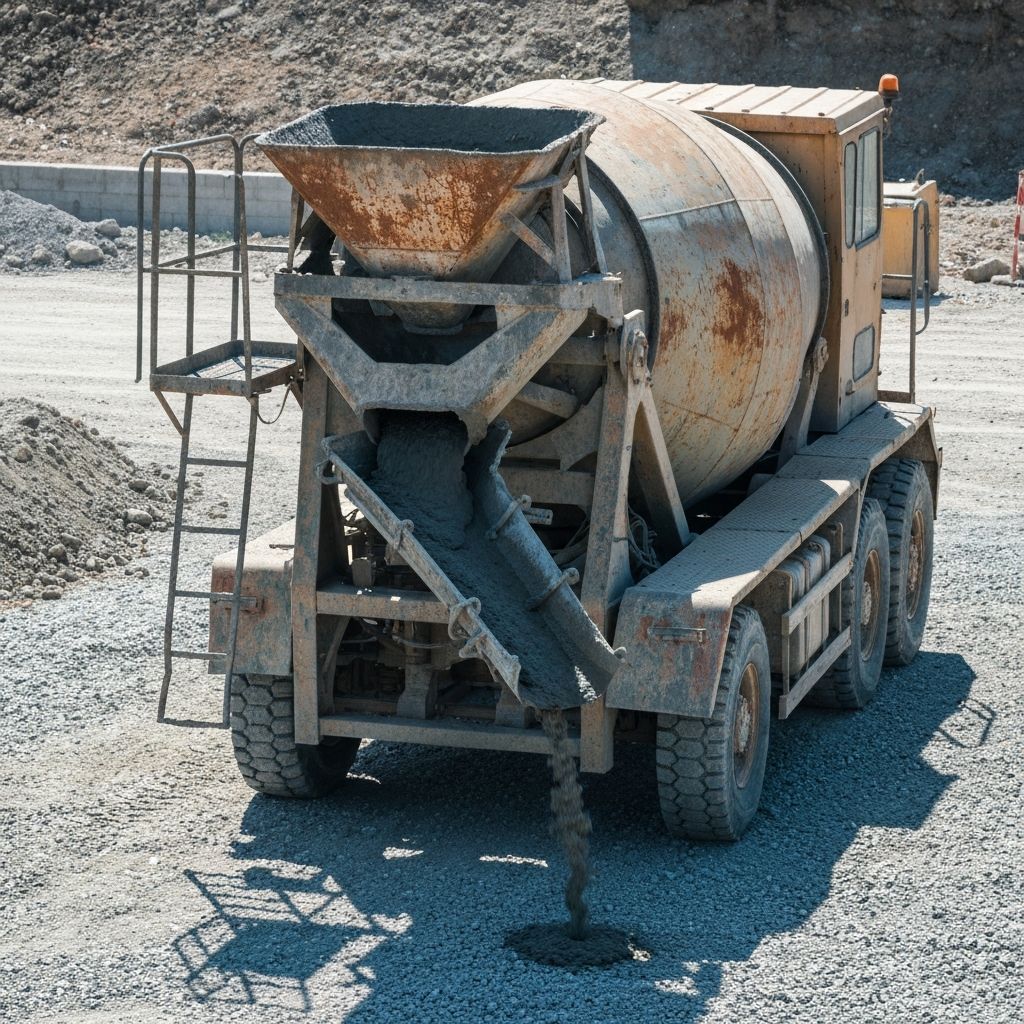 Mezcladora de Concreto 350L Eléctrica